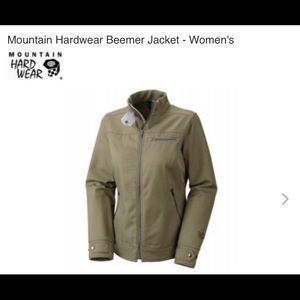 Mountain Hardware Beemer Soft Shell, Army Green